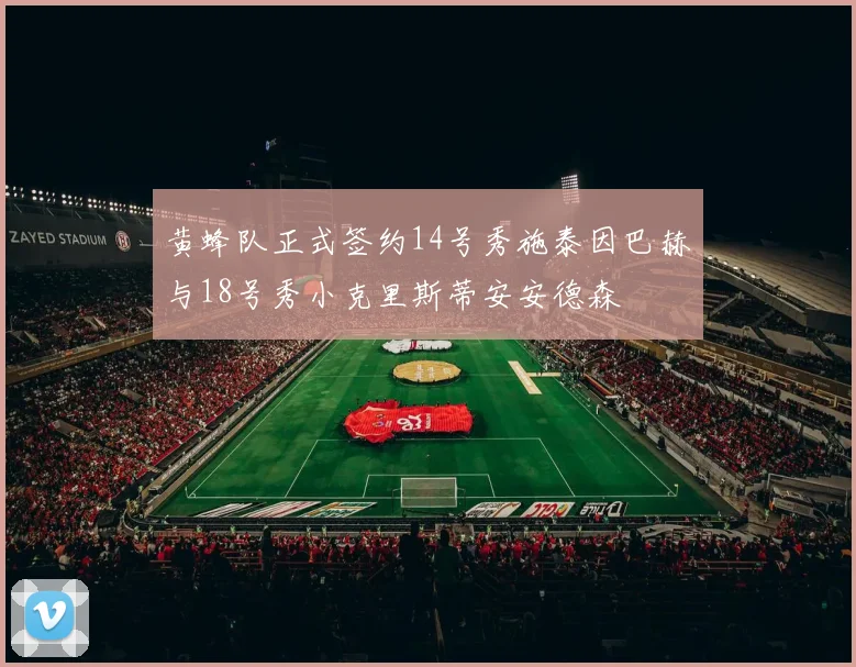 黄蜂队正式签约14号秀施泰因巴赫与18号秀小克里斯蒂安安德森
